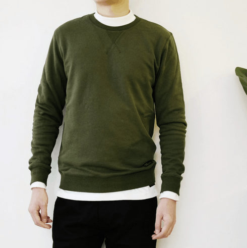 Boysnextdoor Patchwork Sweater Green